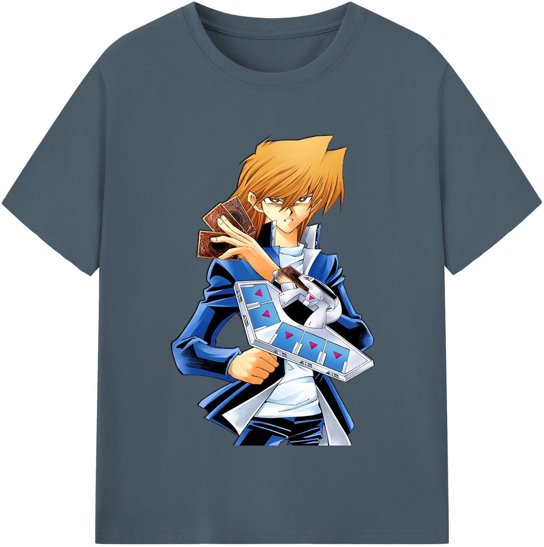 （画像用） 遊☆戯☆王 Yu-Gi-Oh! 綿100％半袖Tシャツ（フロントプリント）